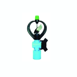 สปริงเกอร์ใบพัดสแตนเลส หมุนรอบตัว มีวาล์วพีวีซี 3/4"